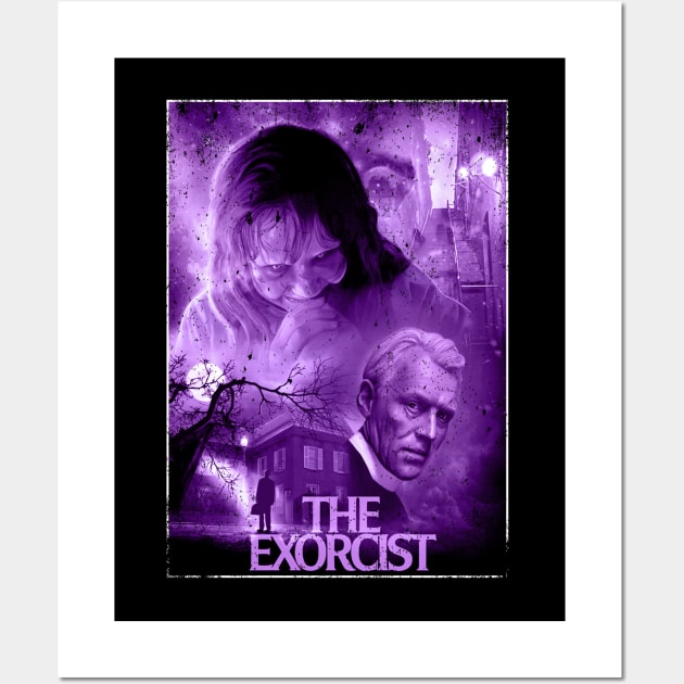 Demon's Playground Classic Exorcists Movie Scenes Apparel Wall Art by Church Green